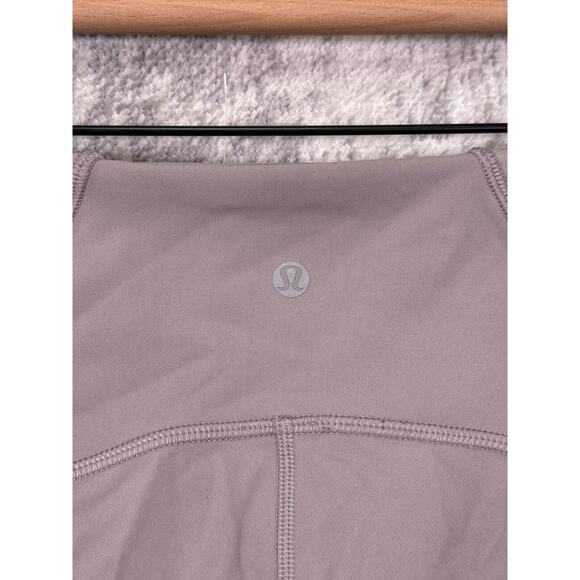 Lululemon Leggings 2 Womens Train Times High Rise Crop Gray - Picture 3 of 7